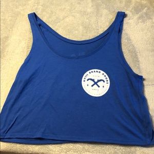 Gym crop top HVIII brand goods always party